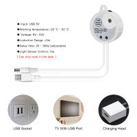 Tira De LED COB Con Sensor De Movimiento PIR Luz Neón Silicona Impermeable 5V Para Cocina Armario Cama Noche Lámparas - details 4
