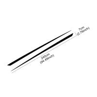 Pegatinas De Línea De Cintura De Coche PVC Para Ford Fiesta ST200 Hatchback Sedan ST RS Accesorios De Estilo De Carreras - details 4
