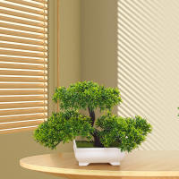 Arbol Bonsai Artificial De Pino Japonés Para Decoración De Escritorio Centro De Mesa Baño Sala De Estar Dormitorio Estilo Rústico Farmhouse - details 2