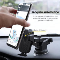LIFA Soporte de teléfono para coche universal para el salpicadero y parabrisa - details 0