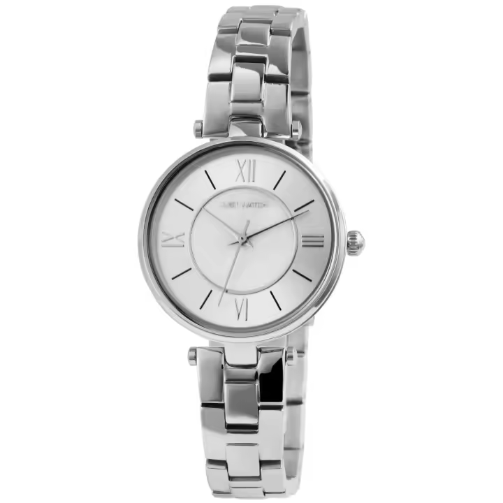 Relógio Just® Mulher Prateado com Bracelete em Aço Inoxidável - 0112 - 1