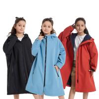 Poncho De Surf Impermeable Y a La Viento Mutao Con Cuello Alto Largo Para Exteriores Ideal Para Natación Surf Divertido - details 0