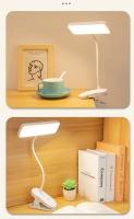 Lámpara De Mesa USB Recargable Luz Nocturna Lectura LED 3 Modos Dimming Protección Ocular Lámpara De Borde Para Cama Moderna - details 7