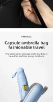 Paraguas Plegable Portátil De Alta Gama Resistente Al Agua Y Protección Solar Doble Función Compacto Mini Para Exteriores - details 10