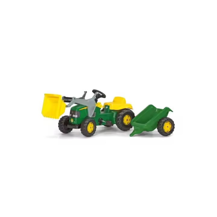 Rolly Toys - Correpasillos Infantil John Deere con Pala y Remolque - Ideal para Exteriores - 1