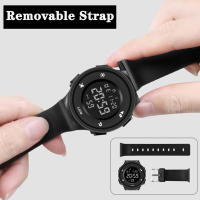 Reloj Digital Para Hombre LED Deportivo Reloj Militar Con Alarma Y Luz Luminosa Resistente Al Choque Y Al Agua Multifuncional Material De Correa De Silicona - details 15