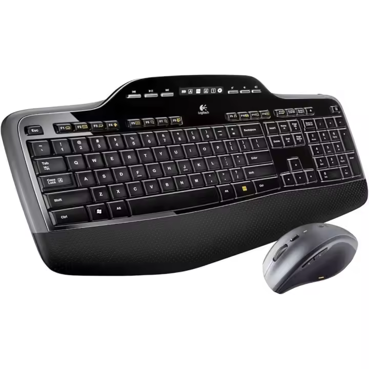 Pack Teclado + Ratón Logitech MK710 – Conexión Inalámbrica 2.4GHz, Negro - 1