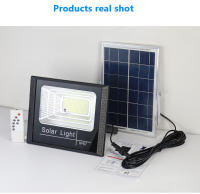 Luz Solar LED para exteriores, reflector de jardín luminoso, impermeable, luz Solar de pared para escaleras, atenuación de luz, tiempo, Control remoto - details 8