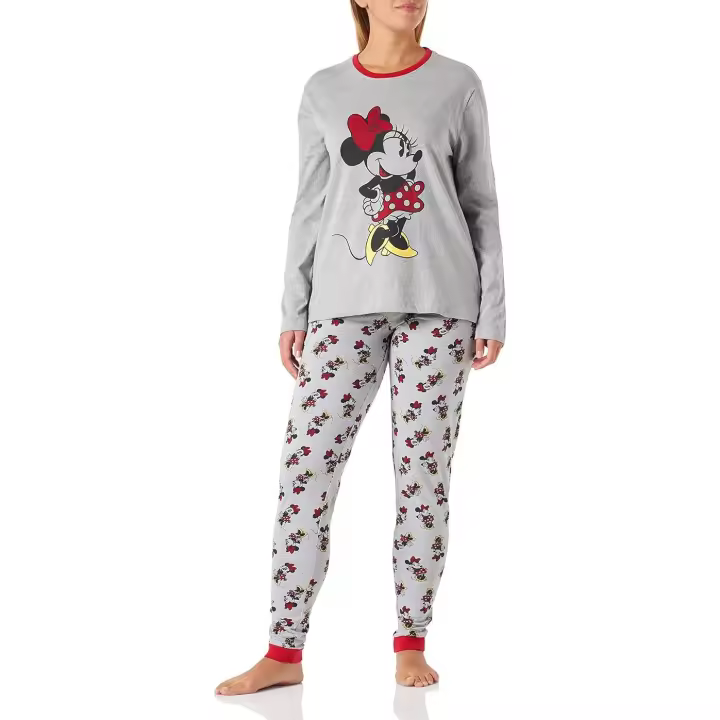 Cerdá Pijama Cerda Minnie Mouse Mujer Largo Invierno - 1