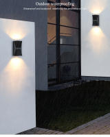 Lámpara De Pared LED 3W 6W AC86-265V Impermeable Para Exterior Iluminación De Jardín Para Dormitorio Sala De Estar Pasillo Escaleras Estilo Moderno - details 4