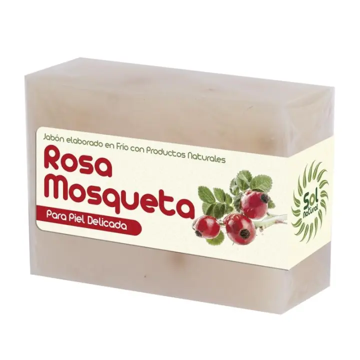 Solnatural Jabon Natural De Rosa Mosqueta 100 G.. - 1