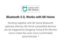 Sensor De Temperatura Y Humedad Qingping Para Xiaomi Monitor De Humedad Electrónico LCD Con Registro Automático De Datos Compatible Con Mi Home - details 4