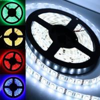 Tira De Luces LED 12V 5M 2835 RGB Rosa Blanco Cálido Diode Ribbon Para Decoración De Hogar Luz De Televisión Festoon Navidad - details 4