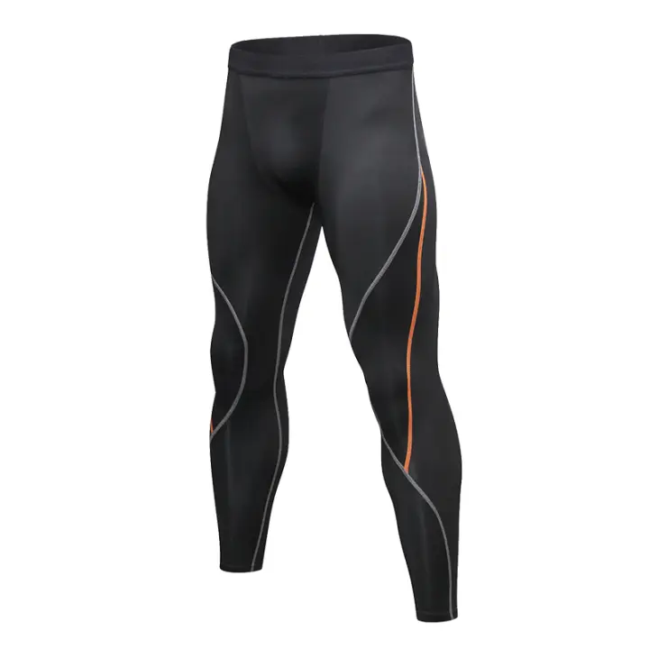 Pantalones De Compresión Para Hombre Tights Deportivos Para Correr Y Gimnasio Leggings De Entrenamiento Y Correr Para Fútbol Material De Poliéster Y Spandex - 1