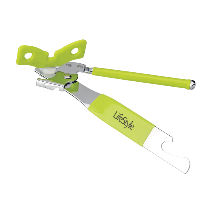 MAXHOME-Abrelatas, latas, abrelatas manual , abridor de botellas acero inoxidable , cocina, abre con mucha facilidad cualquier tarros, mariposa en tarro , acero inoxidable