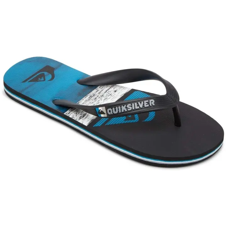 Chanclas marca Quiksilver modelo Aqbl100493 para junior en color azul - 1