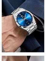 Reloj De Negocios LIEBIG De Lujo Con Cuerpo De Acero Inoxidable 3Bar Impermeable Movimiento Japonés De Cuarzo Con Calendario Reloj Hombre - details 10