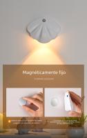 Lámpara De Pared Sensor De Movimiento Luz Nocturna Sin Cable USB Tipo C Para Cocina Dormitorio Sala De Estar Iluminación Interior - details 6