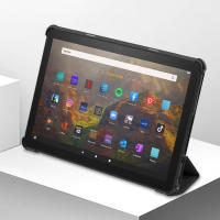 Funda De Cuero PU Para Amazon Kindle Fire HD 10 13ta Gen 2023 10.1 Pulgadas Trifold Soporte Protector Auto Despierta/Sueña - details 5