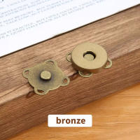 10 Sets De Botones Magnéticos De Metal Con Diseño De Flor De Cerezo Para Manualidades Y Artesanía Cierres De Trapecio Para Bolsos Y Ropa Accesorios DIY - details 11