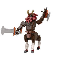 Kit De Bloques De Construcción MOC 'Respiración De La Vida Salvaje': Centauro León Lynel Figura Roja Bokoblin Juguete DIY Para Niños Modelo De Ladrillo Juego Compatible Con Lego - details 8