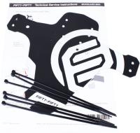 FIFTY-FIFTY Guardabarros De Bicicleta Para Montaña Compatible Front Y Rear Ajuste Para Bicicletas De 26 27.5 Y 29 Pulgadas - details 4
