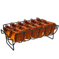 Soporte Antideslizante Para Carne a La Parrilla No Pegajoso Herramienta De Barbacoa Para Grill Y Rotisserie Accesorio Para Hogar Y Camping - details 3