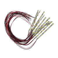 Set De Diez Bandas LED Pre Enrutadas Eficiente Solución De Iluminación Para Modelos De Casas De Muñecas Y Accesorios De Ferrocarril Requiere 12 a 18 Volts - details 18