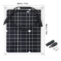 Controlador De Panel Solar 30A/60A 12V/24V Cargador De Energía Fotovoltaica Sistema De Suministro De Energía Doméstica Con USB - details 1