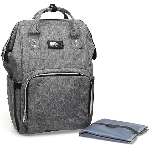 Kiokids Bolso Mochila De Maternidad Gris Para Carrito, Cochecito, Silleta, bolso maternidad - 1