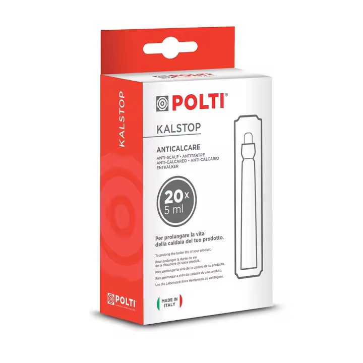 Polti Kalstop Anti calcáreo PAEU0094  Compatible con: Polti Vaporella - Polti Vaporetto - Polti Vaporetto Lecoaspira - Polti Unico - 1