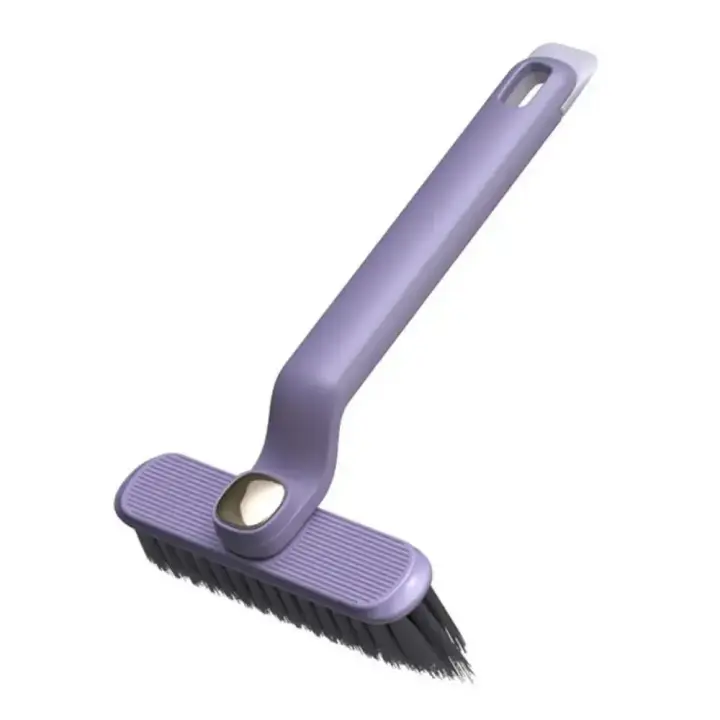 Cepillo De Limpieza Para Paredes De Azulejos Del Baño Con Cerdas Fuertes Y Rotación Multifuncional Para Espacios Estrechos Y Esquinas - 1