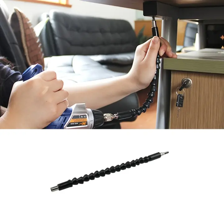 NEWONE Extensión De Eje Flexible Para Destornillador Y Broca Soporte De Enlace Para Taladro Electrónico #200/295/400 Pieza De Herramienta Manual - 1
