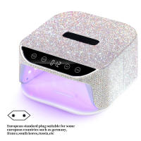 Secador De Uñas Profesional UV LED Con 36 Lámparas Incrustadas De Diamante Luz Táctil LCD Secado Rápido Para Todos Los Gel - details 7