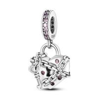 Encantos 925 De Ojos Malos Azules Plata Sol Estrella Cerdo Dinosaurio Flor Para Joyería DIY De Aniversario Para Mujeres - details 7