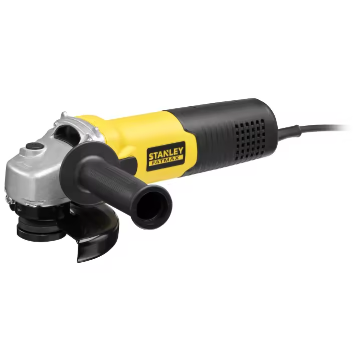 Mini-Amoladora Stanley 1.100W 125mm | Velocidad Variable | Embrague Electrónico - 1