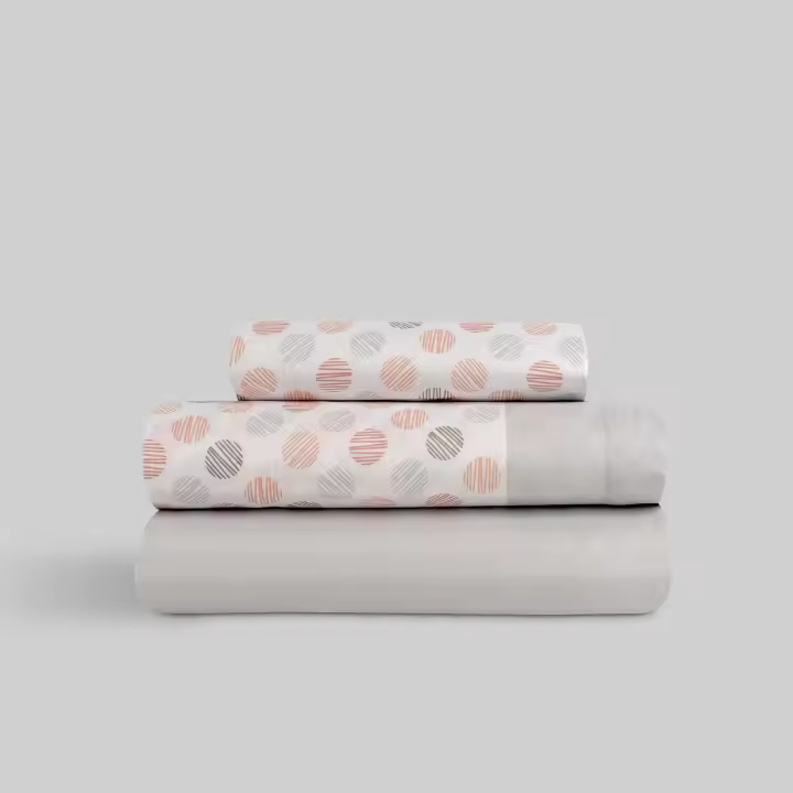 Juego de Sábanas Microfibra Sayem Gris - 1