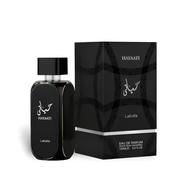 Hayaati Lattafa 100ml Perfume Arabe - Eau de Perfume para Hombres - Fragancia Exquisita - Calidad Duradera - Atractiva Aroma de Marca - 1