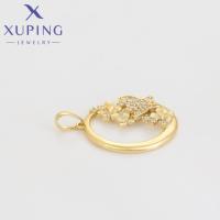 Collar Colgante De Alta Calidad En Forma De Insecto De Color Oro Claro Xuping Para Mujeres Estudiantes Y Niñas Regalo X000801805 - details 3