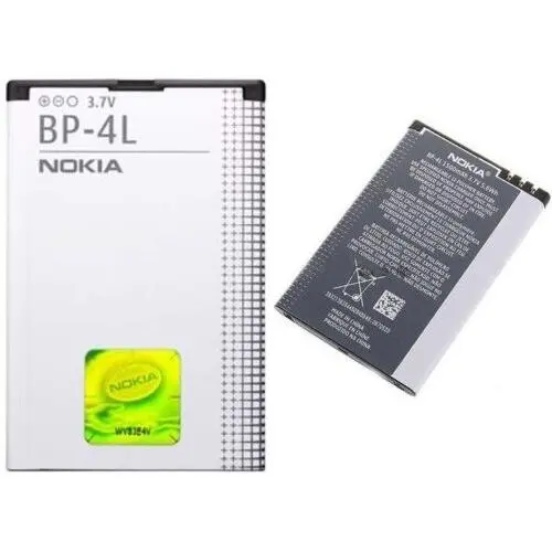 Batería original Nokia BP-4L para Nokia 6650fold, 6760 Slide, 6790 Surge, E52, E55, E6, E61i, E63, E71, E71x, E72, E90 Communicator, N97 - 1