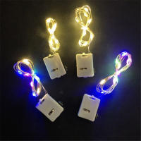 Cadenas De Luces LED 10pcs Pequeñas Y Coloridas Con Pilas Incluidas Para Ambiente Navidad Exterior Decoración De Habitaciones Y Festivales - details 8