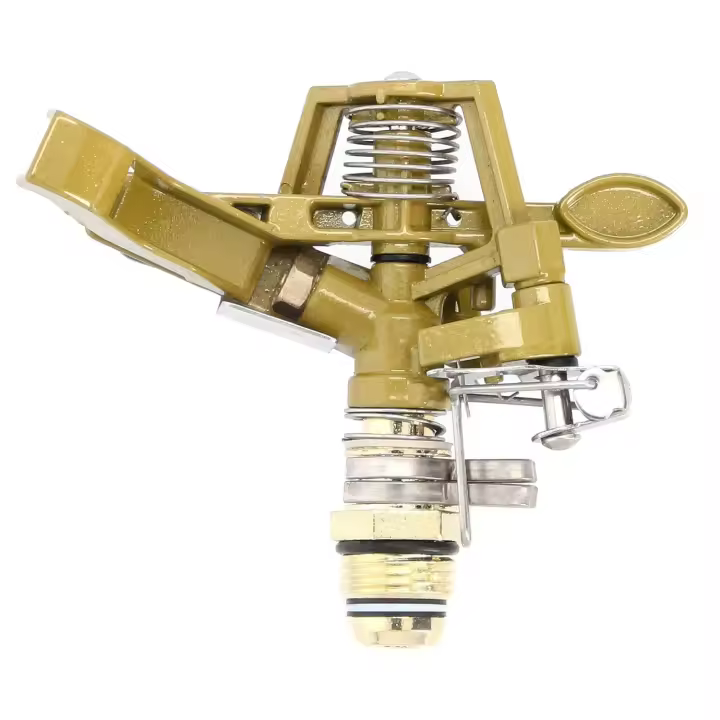 SANCO STORE - SATURNIA Aspersor Riego Regulable Metalico Sectorial Toma 1/2" Fabricado En Zinc, Riego De Jardines / Cesped - 1