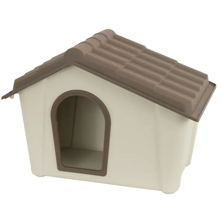 Prosperplast Caseta para Mascota Mini de Polipropileno Plástico con Diseño Tradicional y Fácil Montaje - 1