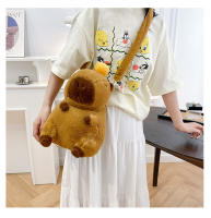 Nueva Muñeca De Peluche Kawaii Capybara Mochila Bolsa De Mano Para Niños Bolsa De Hombro Mini Rucksack Regalo Para Novia - details 14