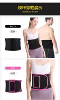 Cinturón de sudoración, cinturón deportivo para fitness, correr, abdomen, pérdida de peso, quema de grasa, adelgazamiento, moldeador de vientre, entrenamiento de cintura - details 1