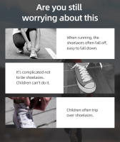 Cordones Elásticos Sin Nudo Para Zapatos De Niños Y Adultos Cordones De Nylon Con Cierre Rápido Y Metal Para Tenis - details 2