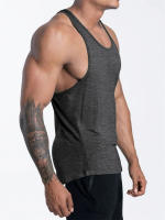 Top De Gimnasio Para Hombres Verano Quick-Dry Elastic Loose Sports Camiseta De Entrenamiento De Gimnasio Running Y Baloncesto - details 4