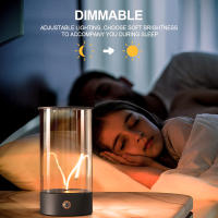 Lámpara De Mesa LED Magnética Creativa Y Minimalista Recargable Control Táctil Luz De Ambiente Para Decoración De Dormitorio Y Bordes De Cama - details 6