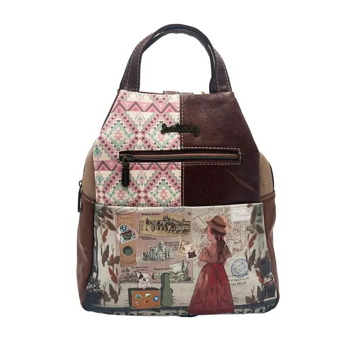 Mochila Sweet Candy Colección Rainbow Dream, Tamaño 27 x 32 x 12 cm - Ideal para el día a día, viajes y escapadas de fin de semana - Práctica y segura - 1