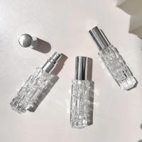 Botella De Perfume De Vidrio 10ml Con Cabeza De Pulverización De Aluminio Botella Dispensadora De Perfume a Presión Para Refill - details 4